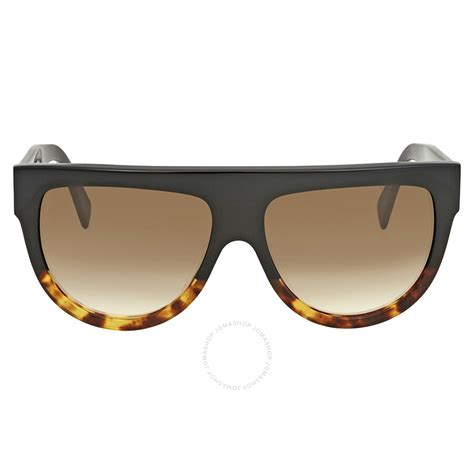 celine cl brown rectangle sunglasses|Celine usa.